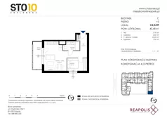 2 pokoje, apartament 40,48 m², piętro 3, oferta nr C2/3/09, STO10 Chylońska, Gdynia, Chylonia, ul. Chylońska 108