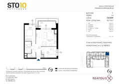 3 pokoje, mieszkanie 56,15 m², piętro 4, oferta nr C2/4/07, STO10 Chylońska, Gdynia, Chylonia, ul. Chylońska 108