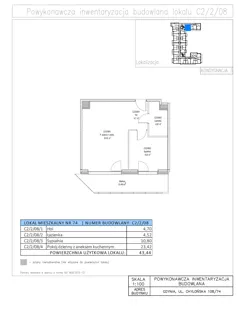 2 pokoje, apartament 43,44 m², piętro 2, oferta nr C2/2/08, STO10 Chylońska, Gdynia, Chylonia, ul. Chylońska 108