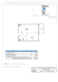 2 pokoje, apartament 39,90 m², piętro 5, oferta nr C2/5/02, STO10 Chylońska, Gdynia, Chylonia, ul. Chylońska 108