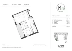 3 pokoje, mieszkanie 55,68 m², piętro 4, oferta nr A.4.6, K48, Gdańsk, Przymorze, ul. Kołobrzeska 48