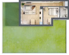 2 pokoje, mieszkanie 42,71 m², parter, oferta nr 5/M1, Nowa Cegielnia, Gorzów Wielkopolski, Janice, ul. Warszawska 185