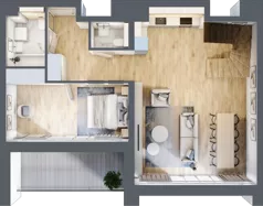 3 pokoje, mieszkanie 104,11 m², piętro 5, oferta nr A37, Kamienica Calisia, Kalisz, Śródmieście, ul. Złota 20A