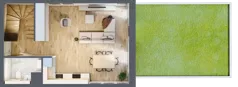 3 pokoje, mieszkanie 43,07 m², parter, oferta nr B/0/5, Ogrodowa 12, Poznań, Stare Miasto, Stare Miasto, ul. Ogrodowa 12