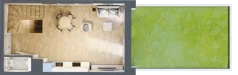 3 pokoje, mieszkanie 61,55 m², parter, oferta nr B/0/7, Ogrodowa 12, Poznań, Stare Miasto, Stare Miasto, ul. Ogrodowa 12