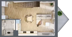 3 pokoje, mieszkanie 94,01 m², piętro 7, oferta nr B/7/8, Ogrodowa 12, Poznań, Stare Miasto, Stare Miasto, ul. Ogrodowa 12