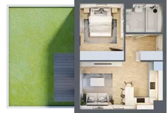 2 pokoje, mieszkanie 35,91 m², parter, oferta nr A04, Osiedle Wajdy 20, Kutno, ul. Andrzeja Wajdy 20