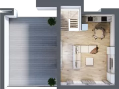 3 pokoje, mieszkanie 73,20 m², piętro 4, oferta nr A33, Dąbrowskiego 9, Szczecin, Zachód, Nowe Miasto, ul. Dąbrowskiego / Piekary