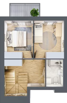 3 pokoje, mieszkanie 60,36 m², piętro 4, oferta nr A34, Dąbrowskiego 9, Szczecin, Zachód, Nowe Miasto, ul. Dąbrowskiego / Piekary