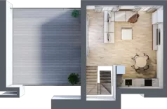 3 pokoje, mieszkanie 60,36 m², piętro 4, oferta nr A34, Dąbrowskiego 9, Szczecin, Zachód, Nowe Miasto, ul. Dąbrowskiego / Piekary