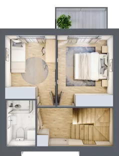 2 pokoje, mieszkanie 61,93 m², piętro 4, oferta nr A35, Dąbrowskiego 9, Szczecin, Zachód, Nowe Miasto, ul. Dąbrowskiego / Piekary