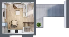 2 pokoje, mieszkanie 61,93 m², piętro 4, oferta nr A35, Dąbrowskiego 9, Szczecin, Zachód, Nowe Miasto, ul. Dąbrowskiego / Piekary