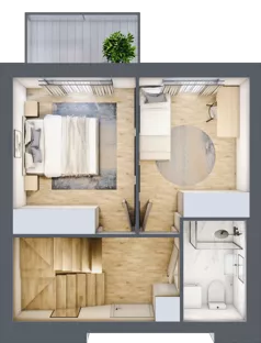 2 pokoje, mieszkanie 61,93 m², piętro 4, oferta nr B29, Dąbrowskiego 9, Szczecin, Zachód, Nowe Miasto, ul. Dąbrowskiego / Piekary
