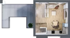 2 pokoje, mieszkanie 61,93 m², piętro 4, oferta nr B29, Dąbrowskiego 9, Szczecin, Zachód, Nowe Miasto, ul. Dąbrowskiego / Piekary