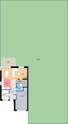 Dom 123,64 m², oferta nr 12B, Łomianki Park, Łomianki, ul. Łużycka 11