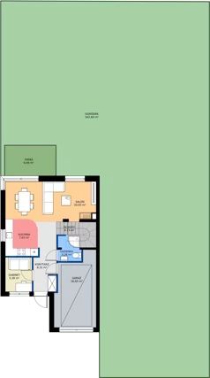 Dom 123,64 m², oferta nr 15B, Łomianki Park, Łomianki Dolne, ul. Łużycka 11