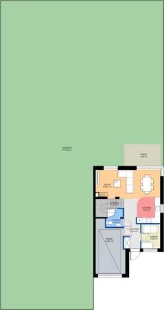Dom 123,64 m², oferta nr 12A, Łomianki Park, Łomianki, ul. Łużycka 11