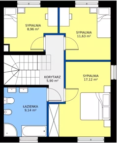 Dom 123,64 m², oferta nr 14A, Łomianki Park, Łomianki Dolne, ul. Łużycka 11