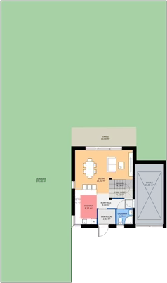 Dom 105,76 m², oferta nr 6A, Łomianki Park, Łomianki, ul. Łużycka 11
