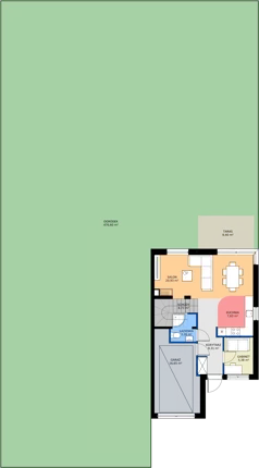 Dom 123,64 m², oferta nr 11A, Łomianki Park, Łomianki, ul. Łużycka 11