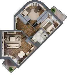 2 pokoje, mieszkanie 59,50 m², parter, oferta nr 37, Osiedle Nove, Ostróda, ul. 1 Dywizji