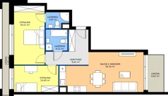 3 pokoje, apartament 69,65 m², piętro 5, oferta nr B.5.M11, Cynamonowa Ursynów, Warszawa, Ursynów, Ursynów Centrum, ul. Cynamonowa 23