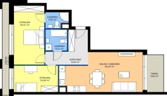 3 pokoje, mieszkanie 69,66 m², piętro 1, oferta nr B.1.M13, Cynamonowa Ursynów, Warszawa, Ursynów, Ursynów Centrum, ul. Cynamonowa 23