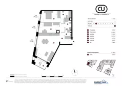 3 pokoje, apartament 77,29 m², piętro 1, oferta nr A.1.M02, Cynamonowa Ursynów, Warszawa, Ursynów, Ursynów Centrum, ul. Cynamonowa 23