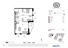 3 pokoje, mieszkanie 68,55 m², piętro 2, oferta nr A.2.M07, Cynamonowa Ursynów, Warszawa, Ursynów, Ursynów Centrum, ul. Cynamonowa 23
