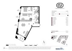 3 pokoje, mieszkanie 77,29 m², piętro 3, oferta nr A.3.M02, Cynamonowa Ursynów, Warszawa, Ursynów, Ursynów Centrum, ul. Cynamonowa 23