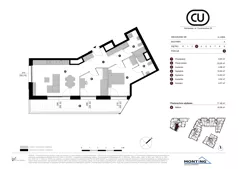 3 pokoje, apartament 71,46 m², piętro 3, oferta nr A.3.M04, Cynamonowa Ursynów, Warszawa, Ursynów, Ursynów Centrum, ul. Cynamonowa 23