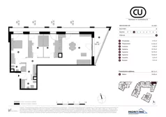 4 pokoje, mieszkanie 89,12 m², piętro 2, oferta nr B.2.M01, Cynamonowa Ursynów, Warszawa, Ursynów, Ursynów Centrum, ul. Cynamonowa 23