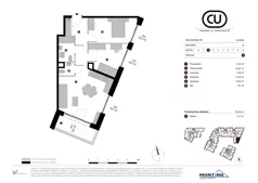 3 pokoje, apartament 58,32 m², piętro 2, oferta nr B.2.M04, Cynamonowa Ursynów, Warszawa, Ursynów, Ursynów Centrum, ul. Cynamonowa 23