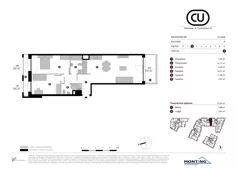 3 pokoje, apartament 73,24 m², piętro 2, oferta nr B.2.M08, Cynamonowa Ursynów, Warszawa, Ursynów, Ursynów Centrum, ul. Cynamonowa 23