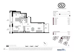 3 pokoje, mieszkanie 69,68 m², piętro 2, oferta nr B.2.M13, Cynamonowa Ursynów, Warszawa, Ursynów, Ursynów Centrum, ul. Cynamonowa 23