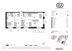 4 pokoje, mieszkanie 88,86 m², piętro 1, oferta nr C.1.M06, Cynamonowa Ursynów, Warszawa, Ursynów, Ursynów Centrum, ul. Cynamonowa 23