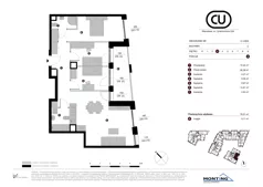 4 pokoje, mieszkanie 78,51 m², piętro 3, oferta nr C.3.M02, Cynamonowa Ursynów, Warszawa, Ursynów, Ursynów Centrum, ul. Cynamonowa 23