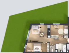 3 pokoje, mieszkanie 51,91 m², parter, oferta nr K1.01, Korkowa 146, Warszawa, Wawer, ul. Korkowa 146