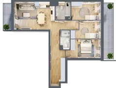 4 pokoje, mieszkanie 75,00 m², piętro 1, oferta nr M13, Aleja Krakowska 201, Warszawa, Włochy, Raków, al. Krakowska 201