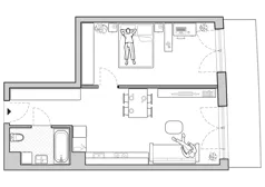 2 pokoje, mieszkanie 51,54 m², piętro 1, oferta nr A/BP-M19, Baja Piaśniki, Świętochłowice, ul. Sudecka 10