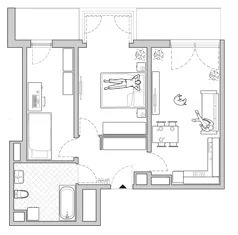 3 pokoje, mieszkanie 61,86 m², piętro 2, oferta nr A/BP-M47, Baja Piaśniki, Świętochłowice, ul. Sudecka 10