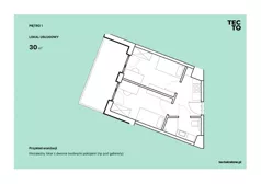 Lokal użytkowy 29,60 m², oferta nr 2, Tecto, Kraków, Podgórze Duchackie, Wola Duchacka, ul. Henryka Kamieńskiego