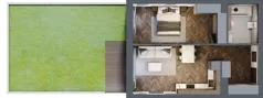 2 pokoje, mieszkanie 46,60 m², parter, oferta nr B07, Novy Mateczny, Kraków, Podgórze, ul. Łagiewnicka 33a