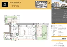 2 pokoje, mieszkanie 36,56 m², parter, oferta nr B3.119, Nova Daliova bud. B3, Lublin, Ponikwoda, ul. Daliowa