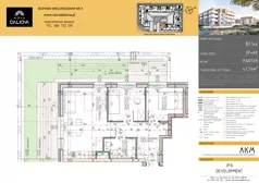 3 pokoje, mieszkanie 47,74 m², parter, oferta nr B3.144, Nova Daliova bud. B3, Lublin, Ponikwoda, ul. Daliowa