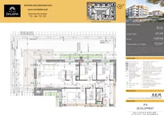 4 pokoje, mieszkanie 73,53 m², parter, oferta nr B3.24, Nova Daliova bud. B3, Lublin, Ponikwoda, ul. Daliowa