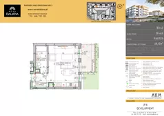 1 pokój, mieszkanie 28,15 m², parter, oferta nr B3.42, Nova Daliova bud. B3, Lublin, Ponikwoda, ul. Daliowa