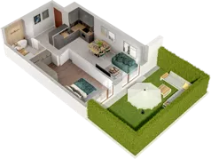 2 pokoje, mieszkanie 51,45 m², parter, oferta nr A31, Witosa Park, Poznań, Winiary, Winiary, ul. Piątkowska 165 A-B