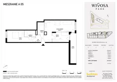 3 pokoje, mieszkanie 67,92 m², piętro 1, oferta nr A5, Witosa Park, Poznań, Winiary, Winiary, ul. Piątkowska 165 A-B