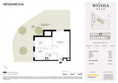 3 pokoje, mieszkanie 54,85 m², piętro 1, oferta nr A36, Witosa Park, Poznań, Winiary, Winiary, ul. Piątkowska 165 A-B